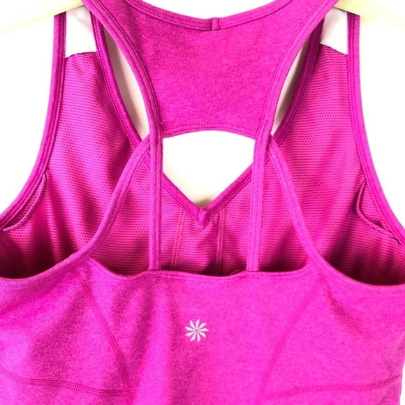 Athleta Equator Racerback Bra Top Workout Tank S - Picture 4 of 6